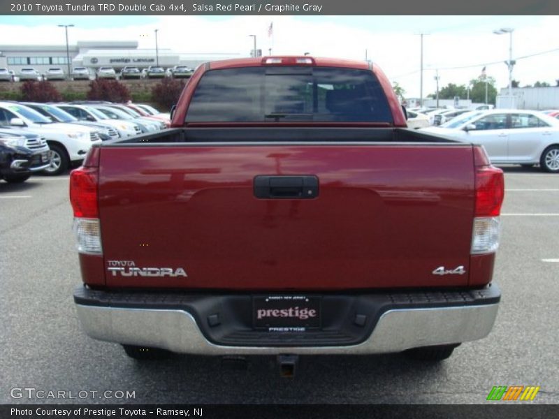 Salsa Red Pearl / Graphite Gray 2010 Toyota Tundra TRD Double Cab 4x4