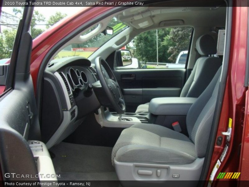 Salsa Red Pearl / Graphite Gray 2010 Toyota Tundra TRD Double Cab 4x4