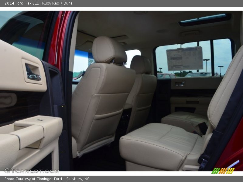Ruby Red / Dune 2014 Ford Flex SEL