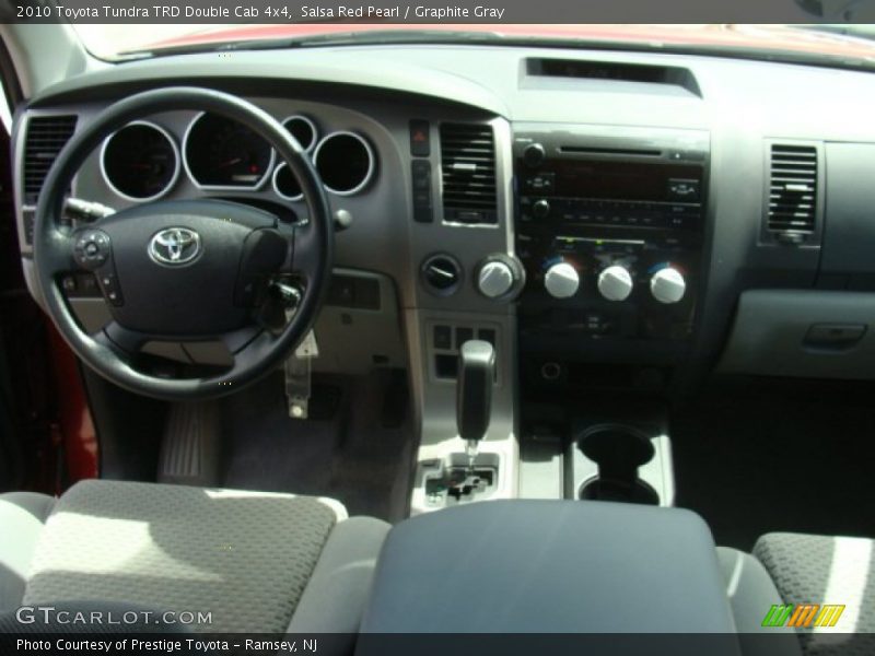 Salsa Red Pearl / Graphite Gray 2010 Toyota Tundra TRD Double Cab 4x4