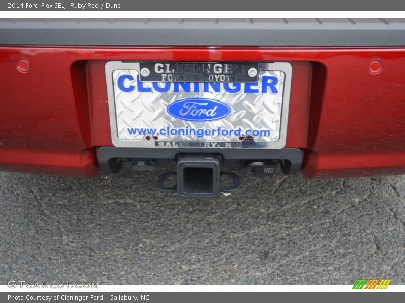 Ruby Red / Dune 2014 Ford Flex SEL