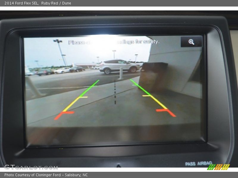 Ruby Red / Dune 2014 Ford Flex SEL