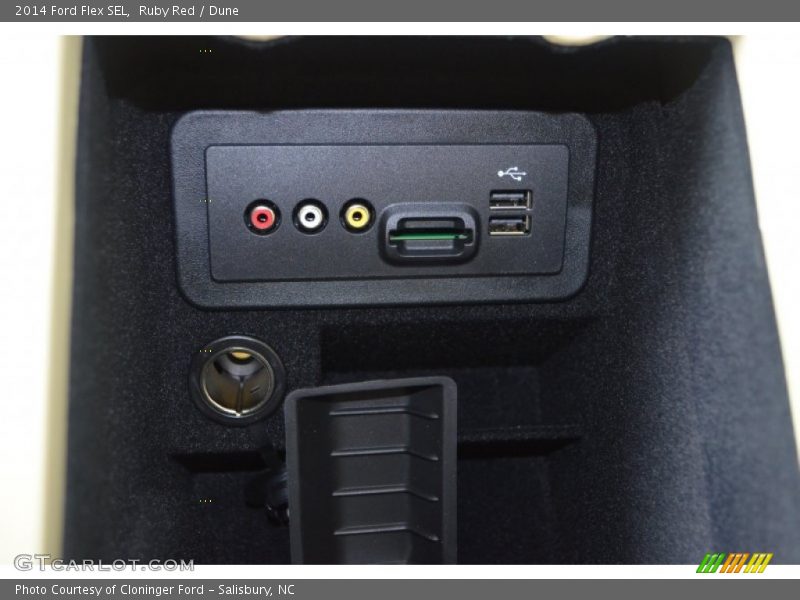 Ruby Red / Dune 2014 Ford Flex SEL
