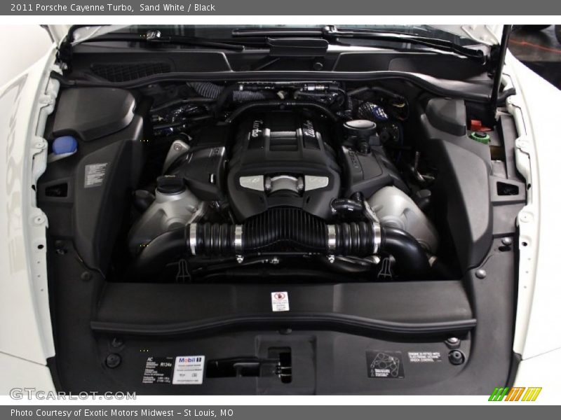  2011 Cayenne Turbo Engine - 4.8 Liter Twin-Turbocharged DFI DOHC 32-Valve VVT V8
