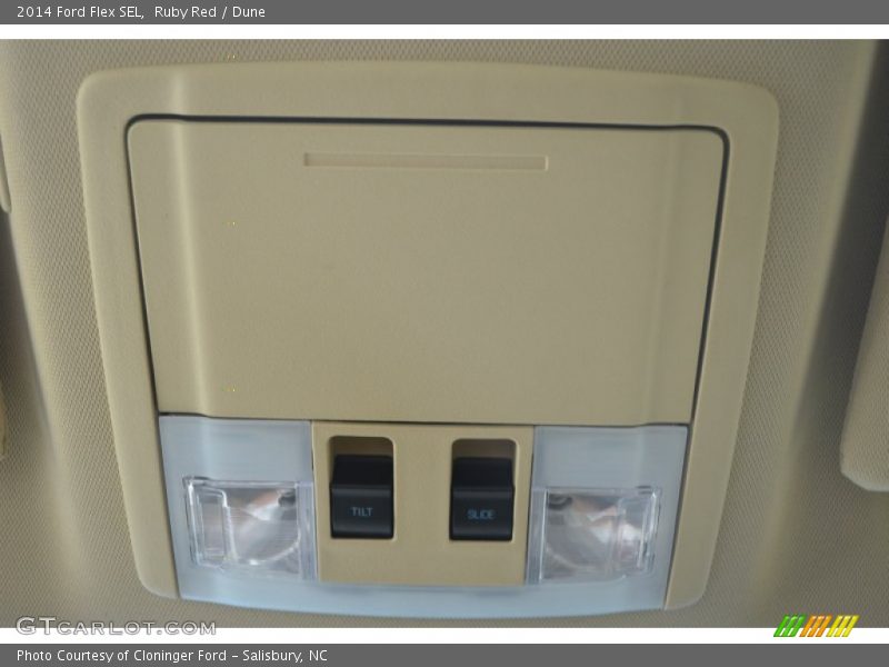 Ruby Red / Dune 2014 Ford Flex SEL