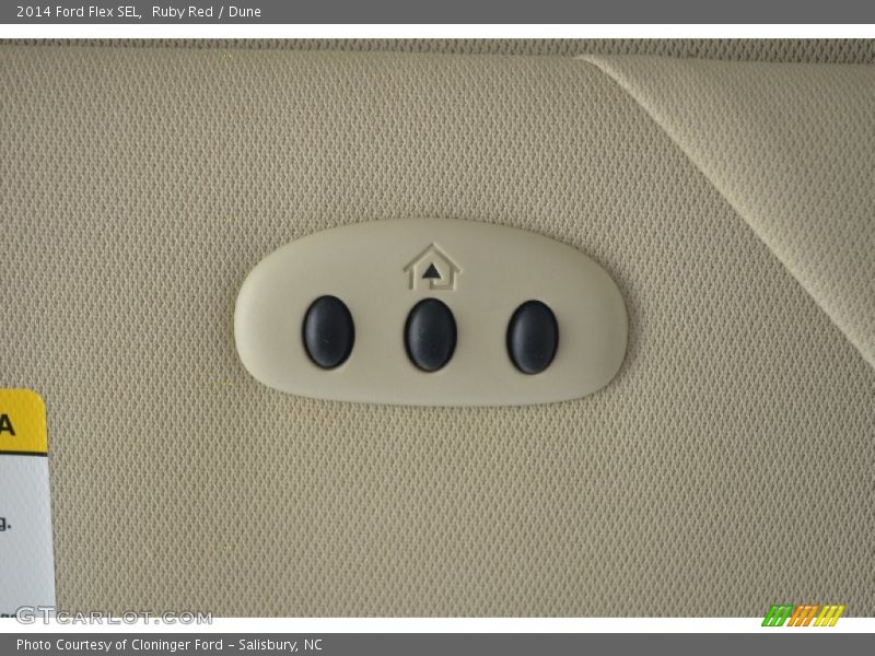 Ruby Red / Dune 2014 Ford Flex SEL