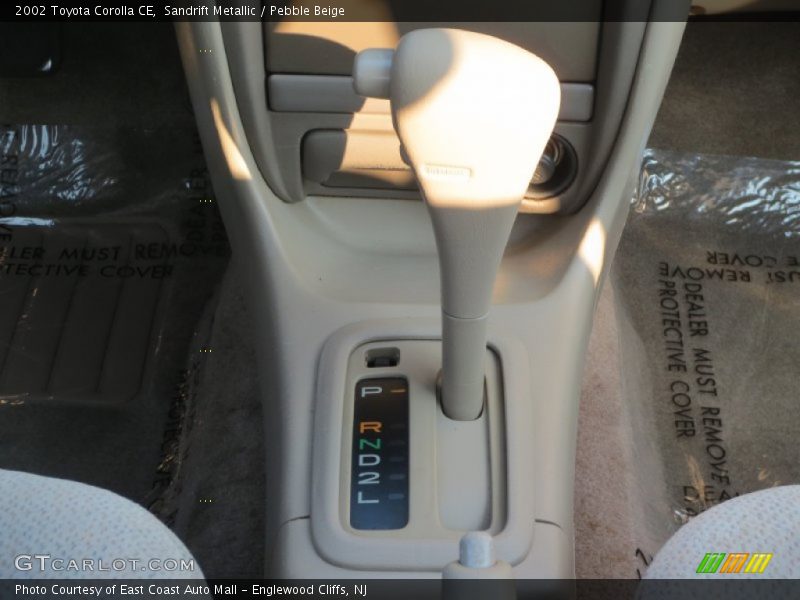 Sandrift Metallic / Pebble Beige 2002 Toyota Corolla CE