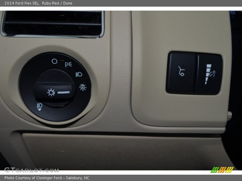 Ruby Red / Dune 2014 Ford Flex SEL