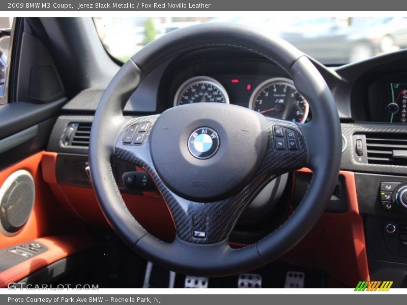 Jerez Black Metallic / Fox Red Novillo Leather 2009 BMW M3 Coupe