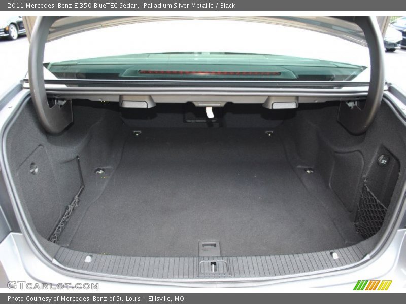 Palladium Silver Metallic / Black 2011 Mercedes-Benz E 350 BlueTEC Sedan