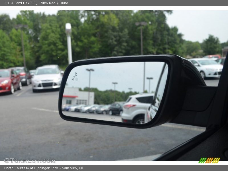 Ruby Red / Dune 2014 Ford Flex SEL