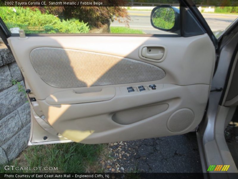 Sandrift Metallic / Pebble Beige 2002 Toyota Corolla CE