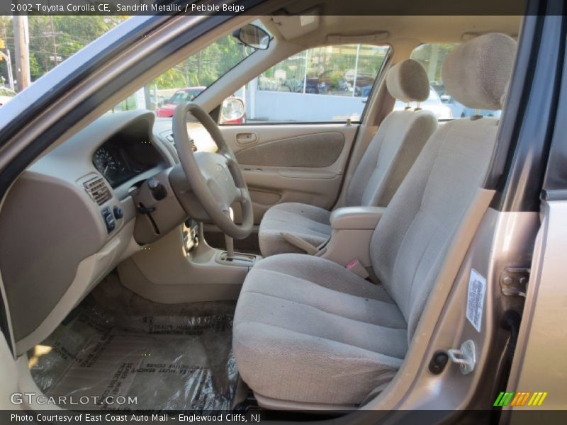 Sandrift Metallic / Pebble Beige 2002 Toyota Corolla CE