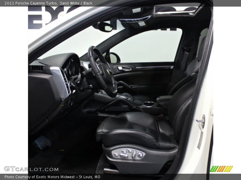  2011 Cayenne Turbo Black Interior