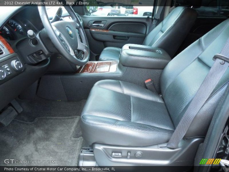 Black / Ebony 2012 Chevrolet Avalanche LTZ 4x4