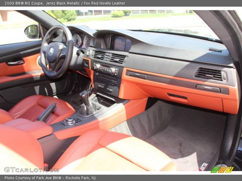 Jerez Black Metallic / Fox Red Novillo Leather 2009 BMW M3 Coupe