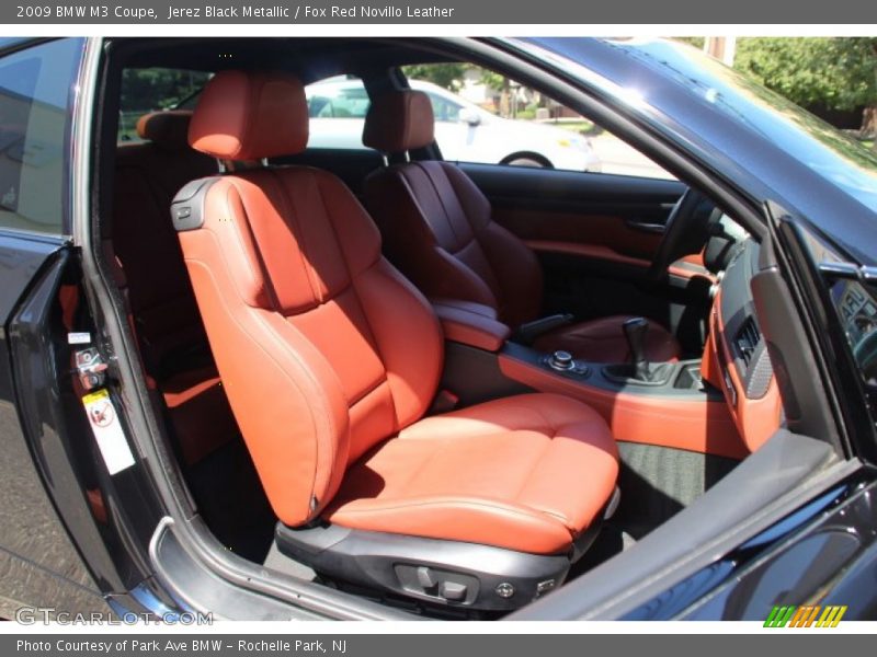 Jerez Black Metallic / Fox Red Novillo Leather 2009 BMW M3 Coupe