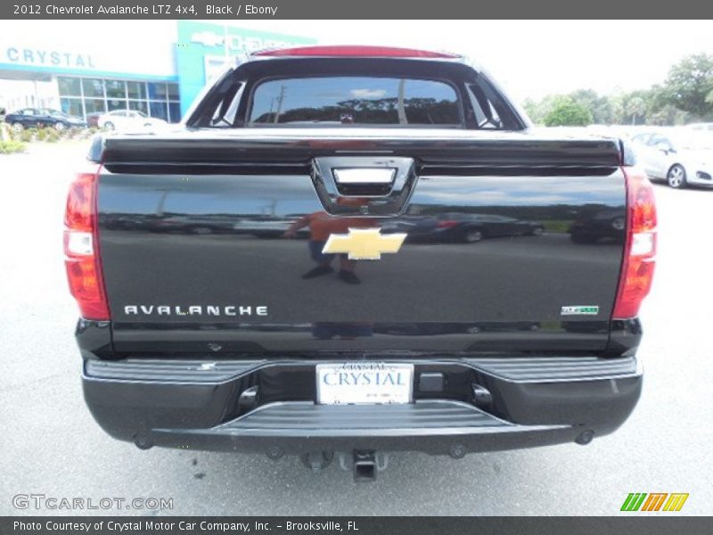 Black / Ebony 2012 Chevrolet Avalanche LTZ 4x4