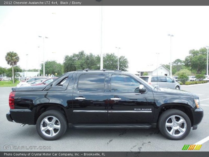 Black / Ebony 2012 Chevrolet Avalanche LTZ 4x4