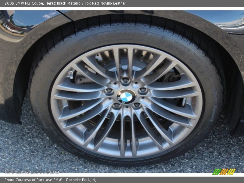 Jerez Black Metallic / Fox Red Novillo Leather 2009 BMW M3 Coupe