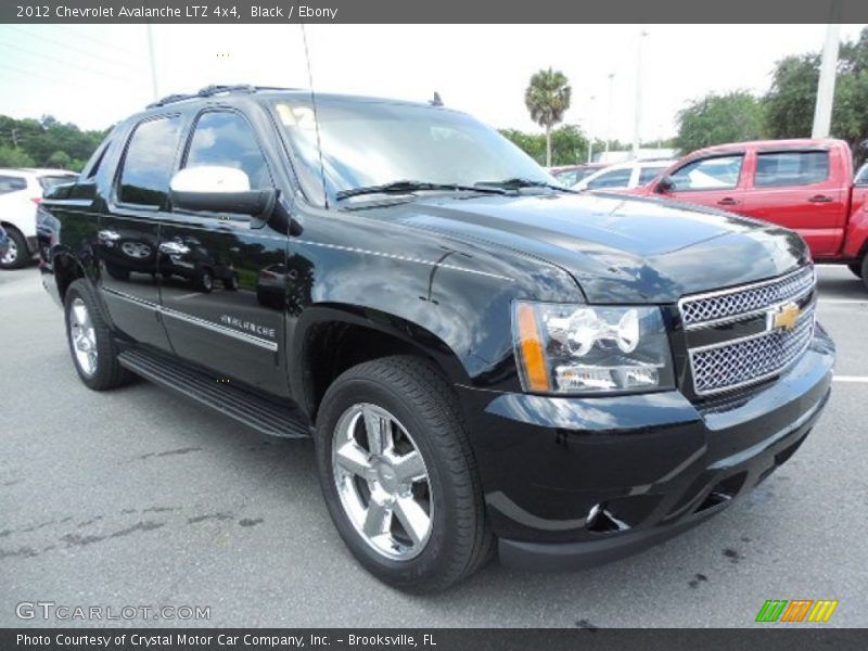 Black / Ebony 2012 Chevrolet Avalanche LTZ 4x4