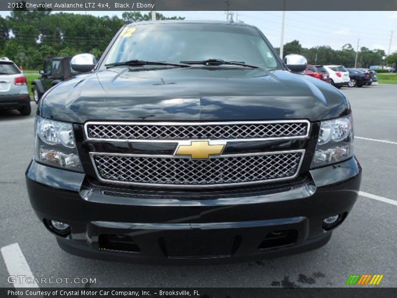 Black / Ebony 2012 Chevrolet Avalanche LTZ 4x4