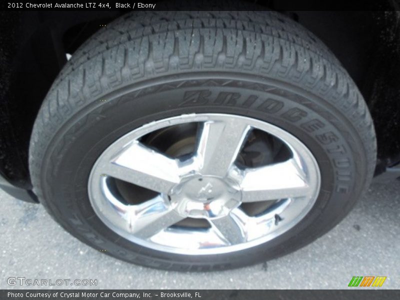 Black / Ebony 2012 Chevrolet Avalanche LTZ 4x4