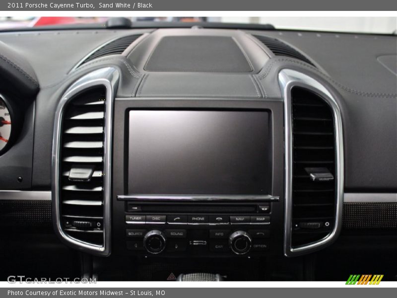 Controls of 2011 Cayenne Turbo