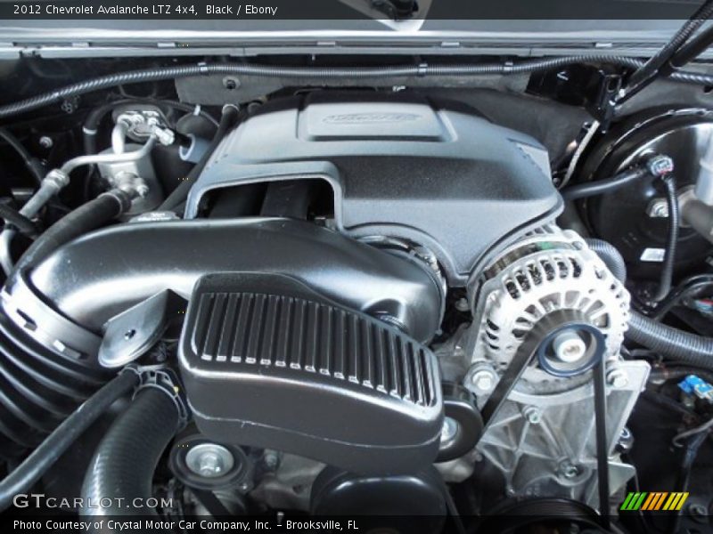 Black / Ebony 2012 Chevrolet Avalanche LTZ 4x4