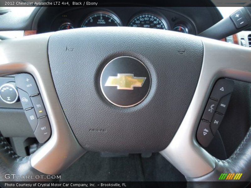 Black / Ebony 2012 Chevrolet Avalanche LTZ 4x4