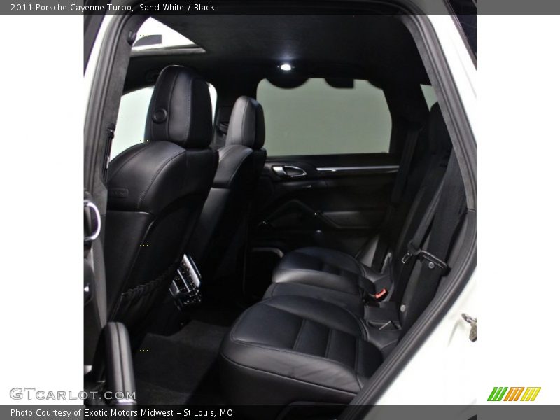 Rear Seat of 2011 Cayenne Turbo