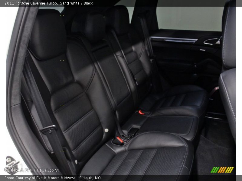 Rear Seat of 2011 Cayenne Turbo