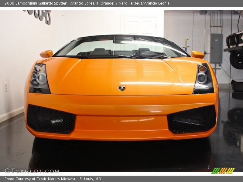 Arancio Borealis (Orange) / Nero Perseus/Arancio Leonis 2008 Lamborghini Gallardo Spyder
