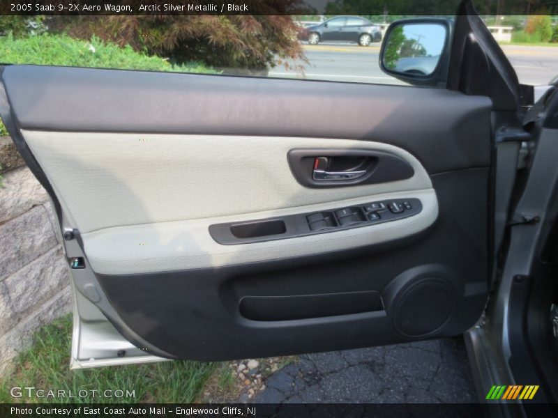 Arctic Silver Metallic / Black 2005 Saab 9-2X Aero Wagon