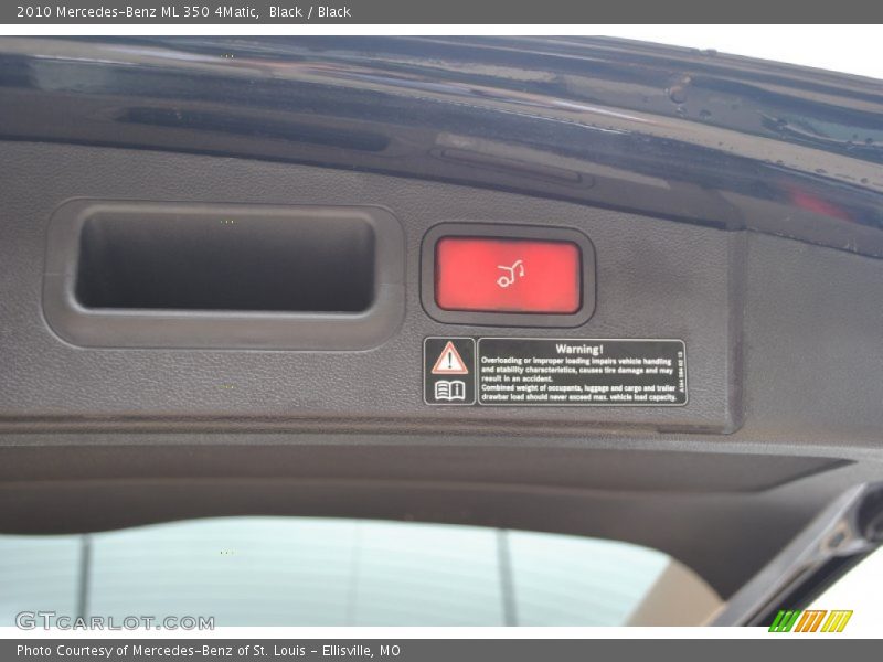 Black / Black 2010 Mercedes-Benz ML 350 4Matic