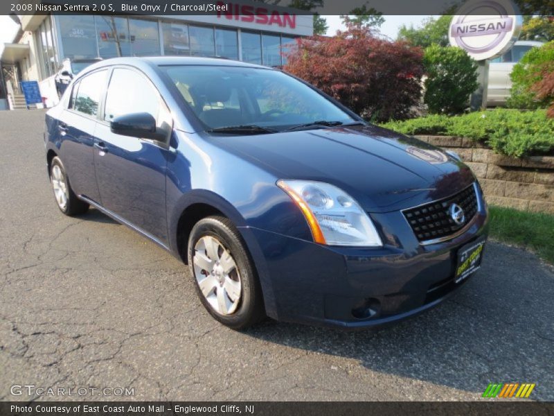 Blue Onyx / Charcoal/Steel 2008 Nissan Sentra 2.0 S