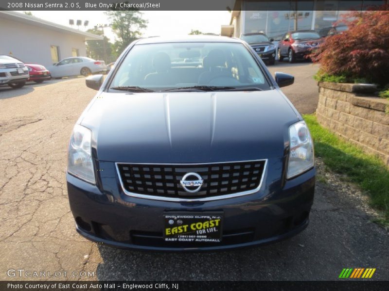 Blue Onyx / Charcoal/Steel 2008 Nissan Sentra 2.0 S