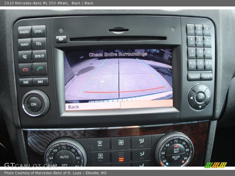 Black / Black 2010 Mercedes-Benz ML 350 4Matic