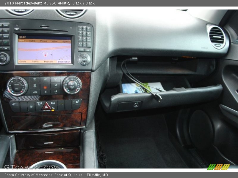 Black / Black 2010 Mercedes-Benz ML 350 4Matic