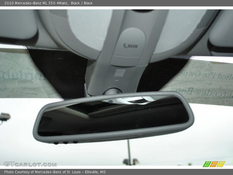 Black / Black 2010 Mercedes-Benz ML 350 4Matic