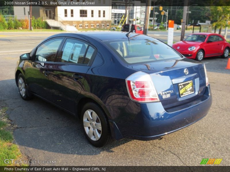 Blue Onyx / Charcoal/Steel 2008 Nissan Sentra 2.0 S