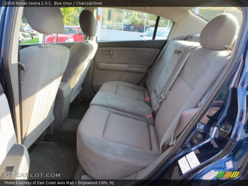 Blue Onyx / Charcoal/Steel 2008 Nissan Sentra 2.0 S