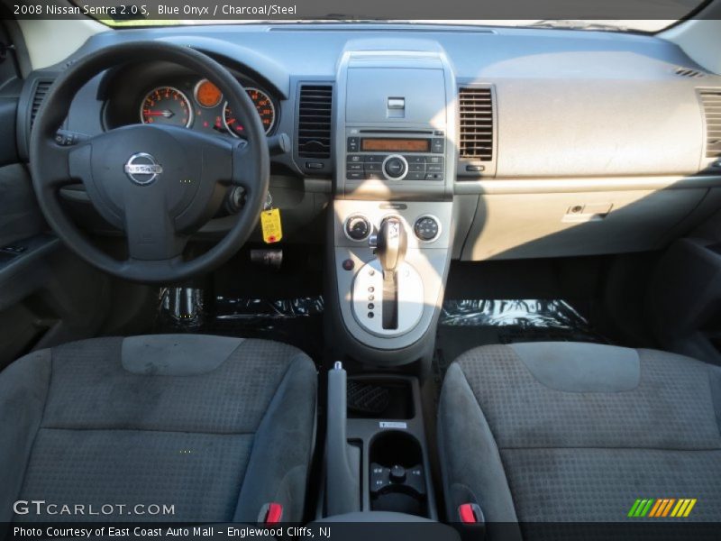 Blue Onyx / Charcoal/Steel 2008 Nissan Sentra 2.0 S