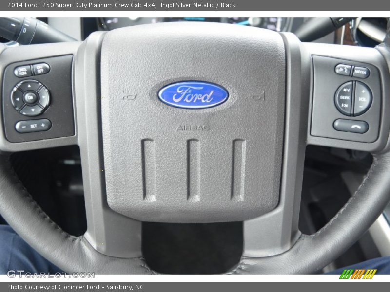  2014 F250 Super Duty Platinum Crew Cab 4x4 Steering Wheel