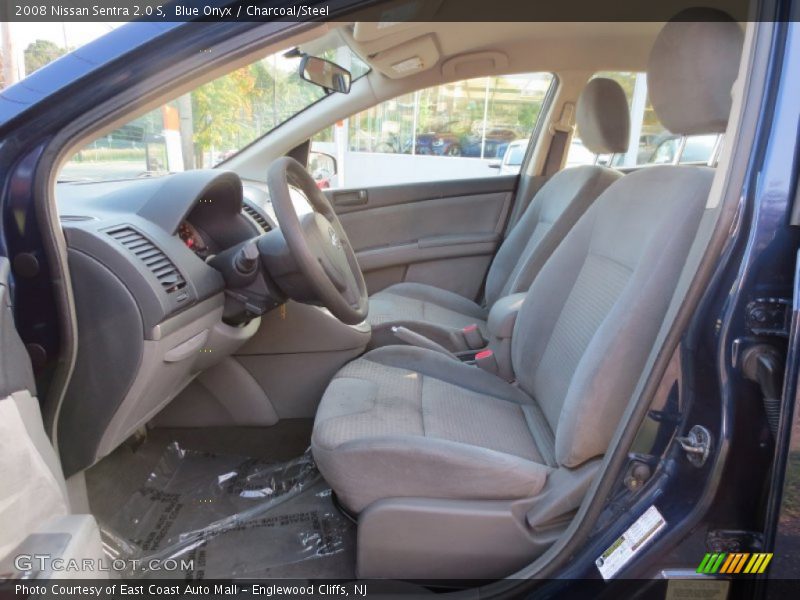 Blue Onyx / Charcoal/Steel 2008 Nissan Sentra 2.0 S