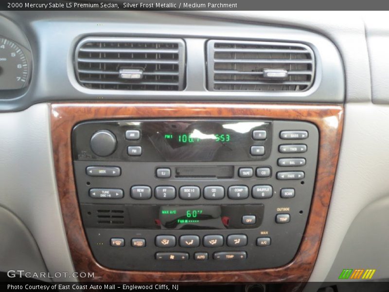 Silver Frost Metallic / Medium Parchment 2000 Mercury Sable LS Premium Sedan