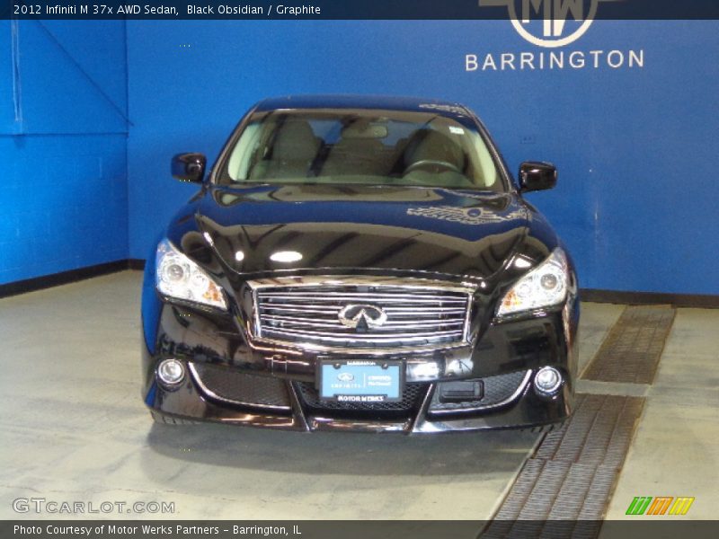 Black Obsidian / Graphite 2012 Infiniti M 37x AWD Sedan