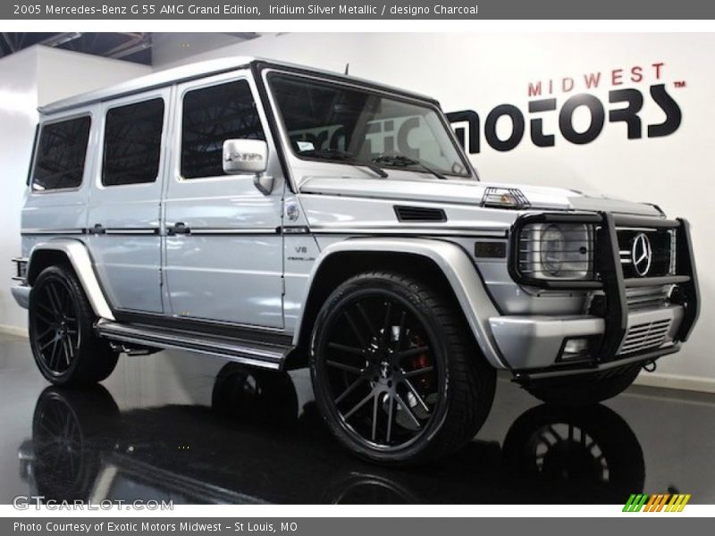 Iridium Silver Metallic / designo Charcoal 2005 Mercedes-Benz G 55 AMG Grand Edition