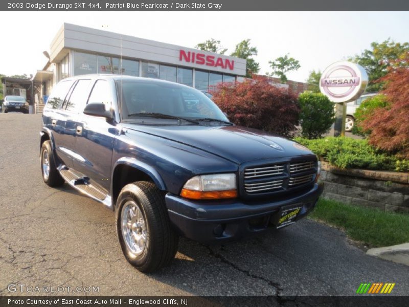 Patriot Blue Pearlcoat / Dark Slate Gray 2003 Dodge Durango SXT 4x4