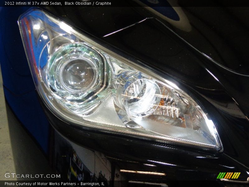Black Obsidian / Graphite 2012 Infiniti M 37x AWD Sedan
